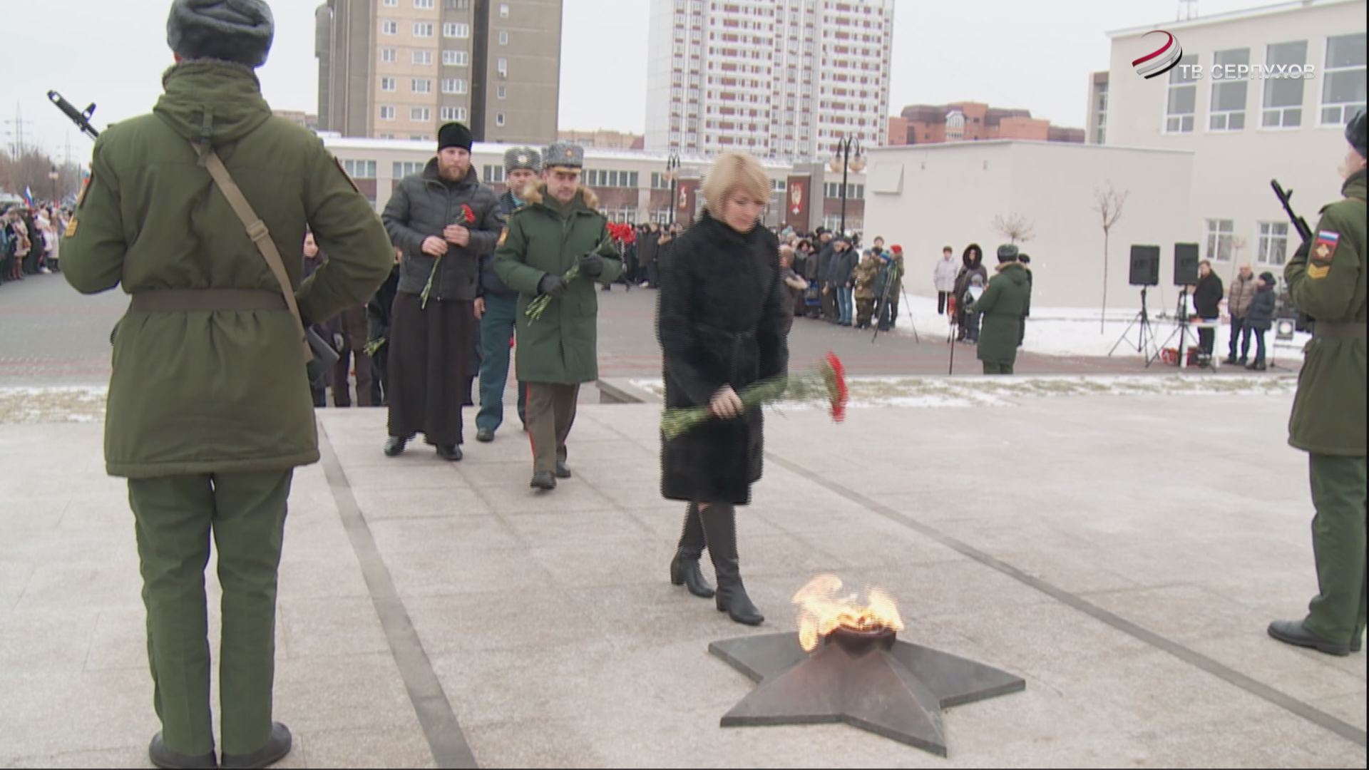 В Серпухове прошли мероприятия, посвящённые годовщине контрнаступления под Москвой В Серпухове прошли мероприятия, посвящённые годовщине контрнаступления под Москвой