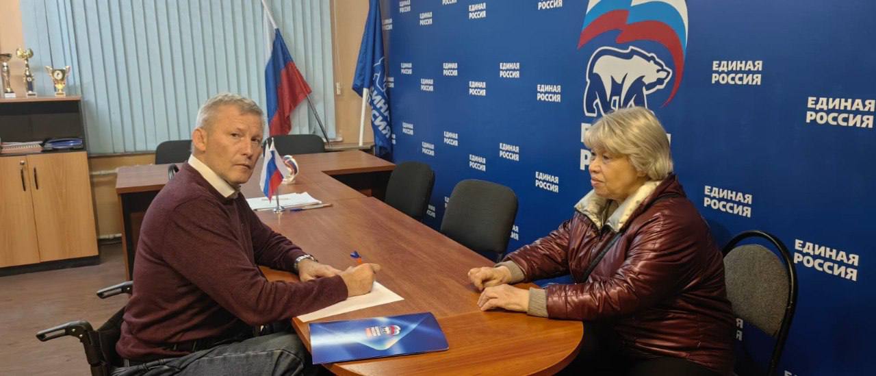 Депутат Сергей Вольховский провёл приём граждан в Протвино 
