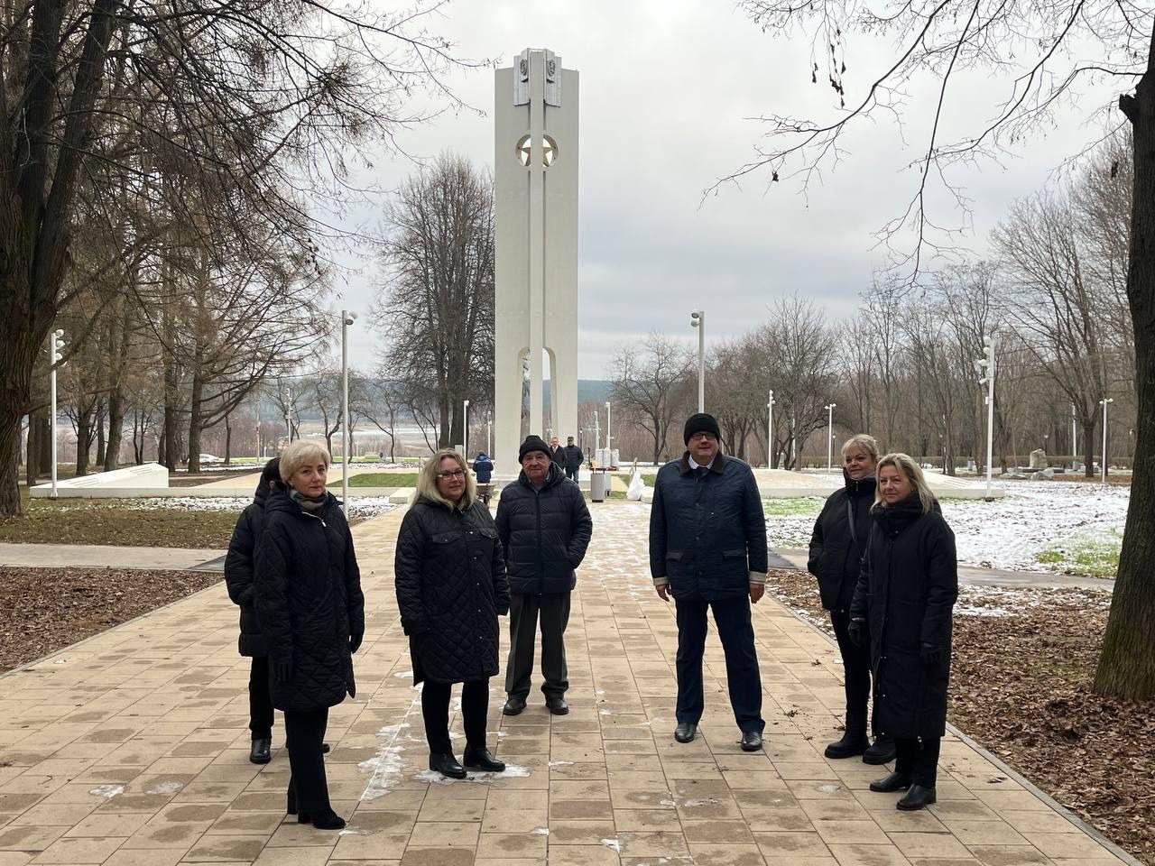 В Пущино прошёл обход территорий с участием депутата Мособлдумы Андрея Голубева