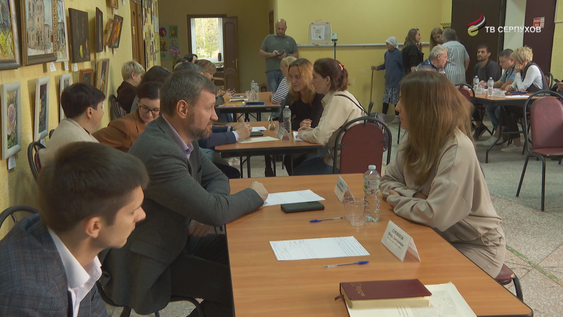 В деревне Подмоклово прошел расширенный прием жителей  