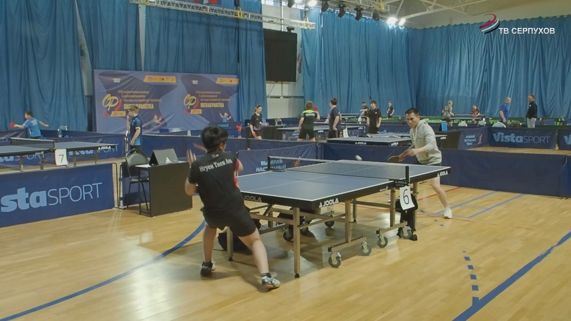 В Большом Серпухове прошел межрегиональный  турнир по настольному теннису