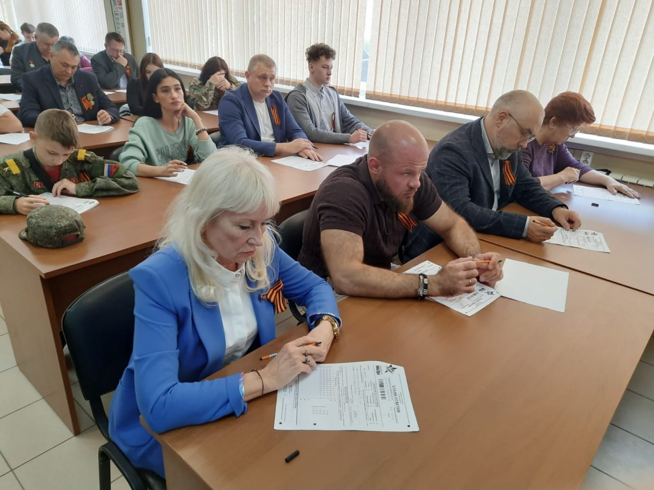 Партийцы Серпухова приняли участие в Международной акции «Диктант Победы» Партийцы Серпухова приняли участие в Международной акции «Диктант Победы»