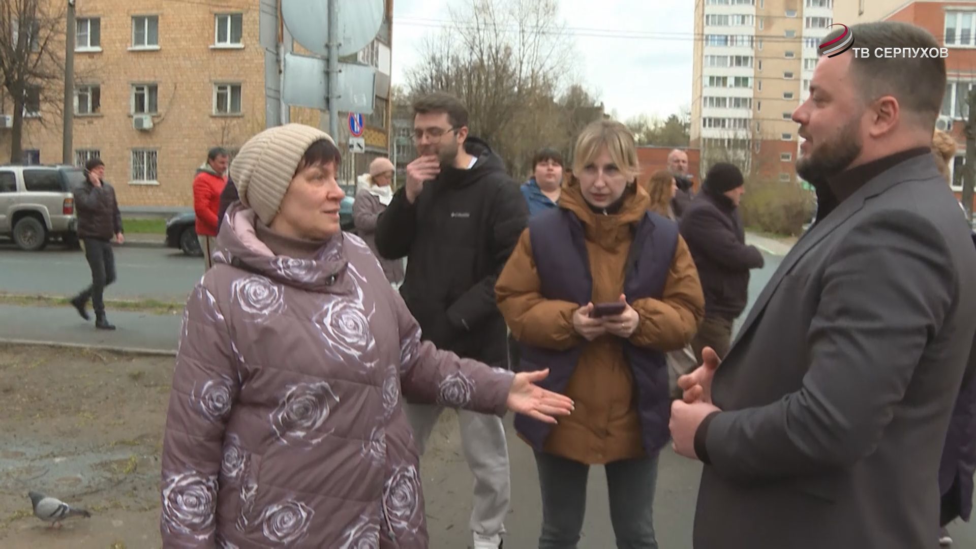 В Серпухове выявили недостатки по содержанию территорий в микрорайоне им. Ногина