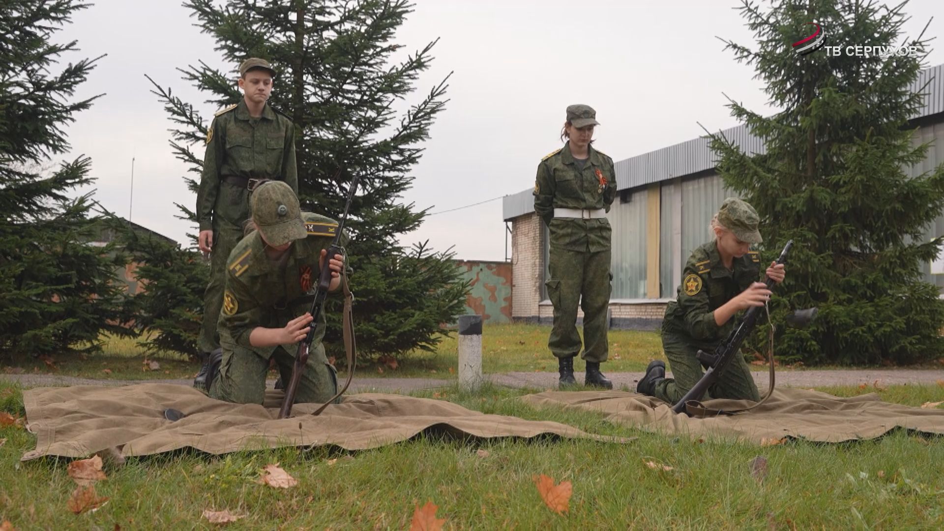 В Серпухове состоялся муниципальный этап военно-патриотических соревнований