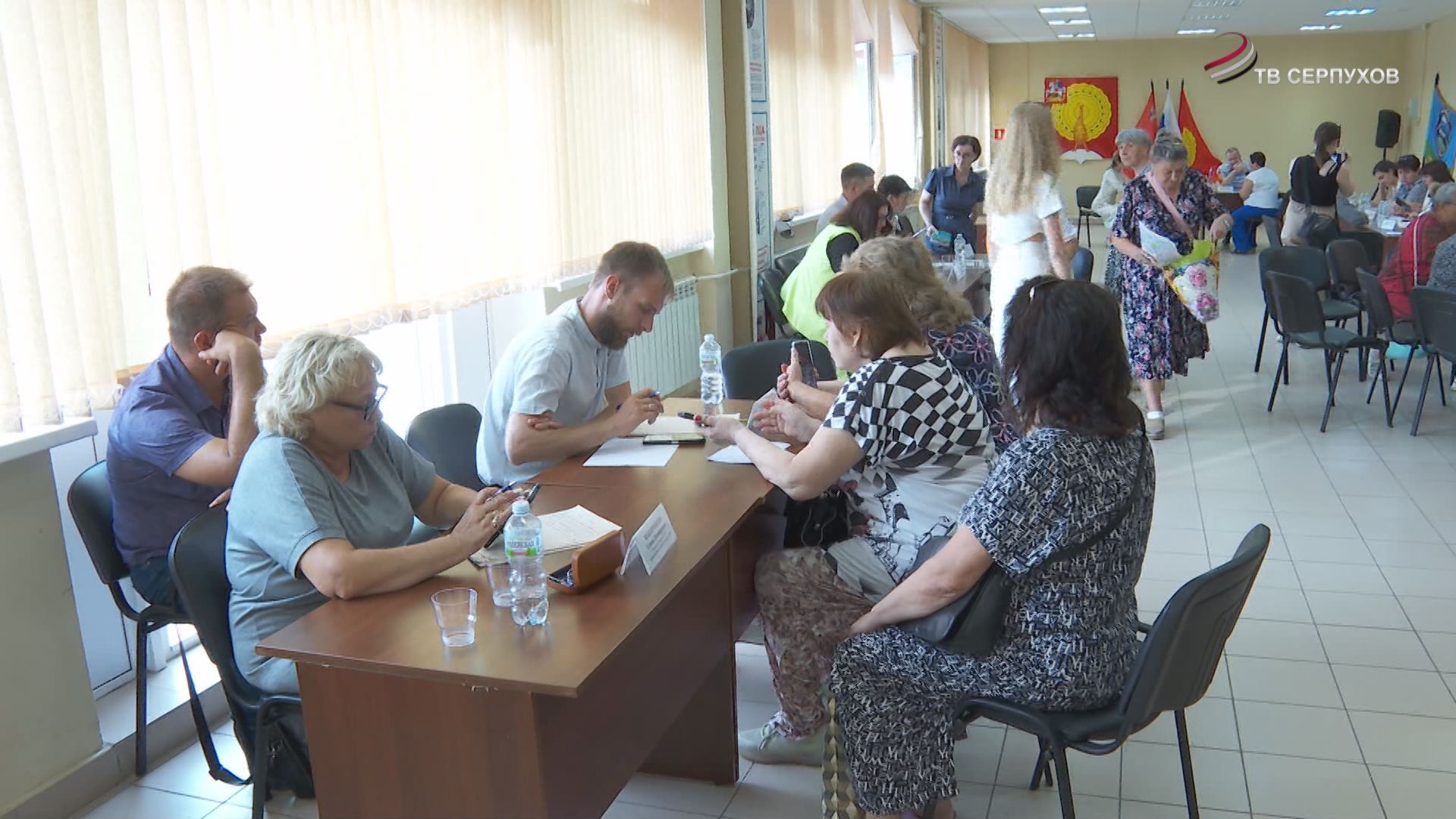 В Серпухове, в молодежном центре "Патриот", прошла выездная администрация