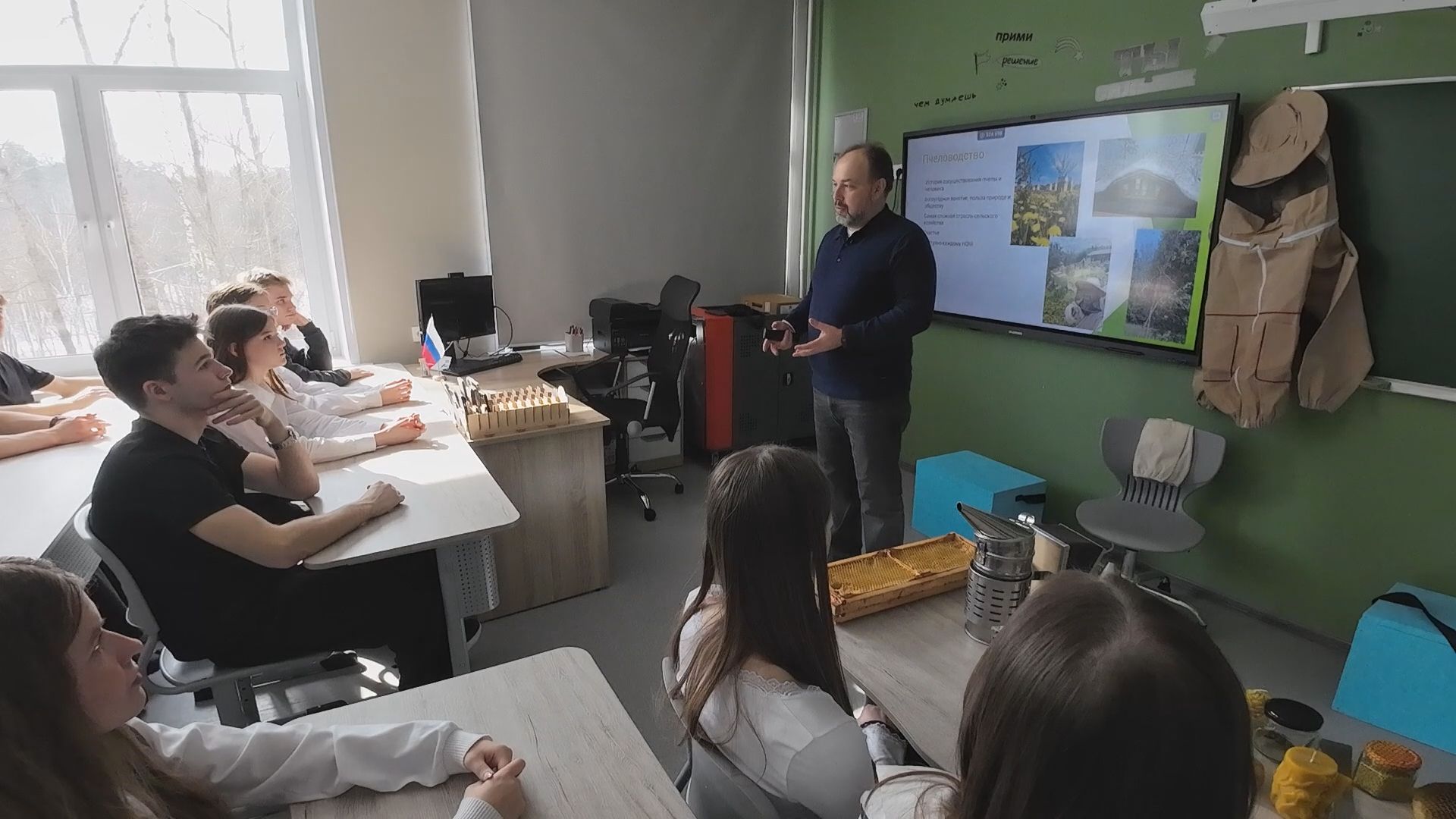 В Туровской школе открыли аграрный класс