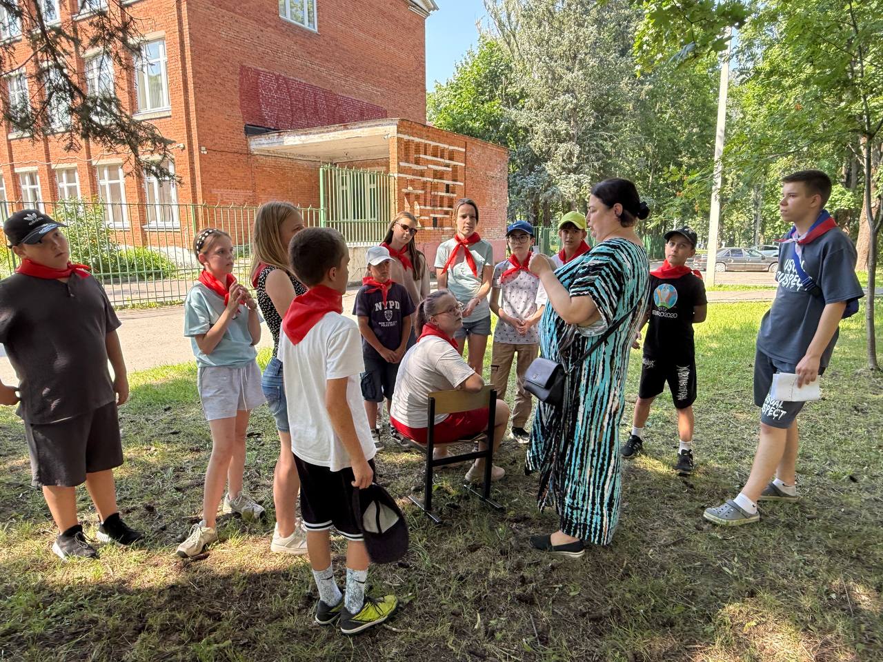 В лагере ОК «Пущино» провели игру «В поисках сокровищ»
