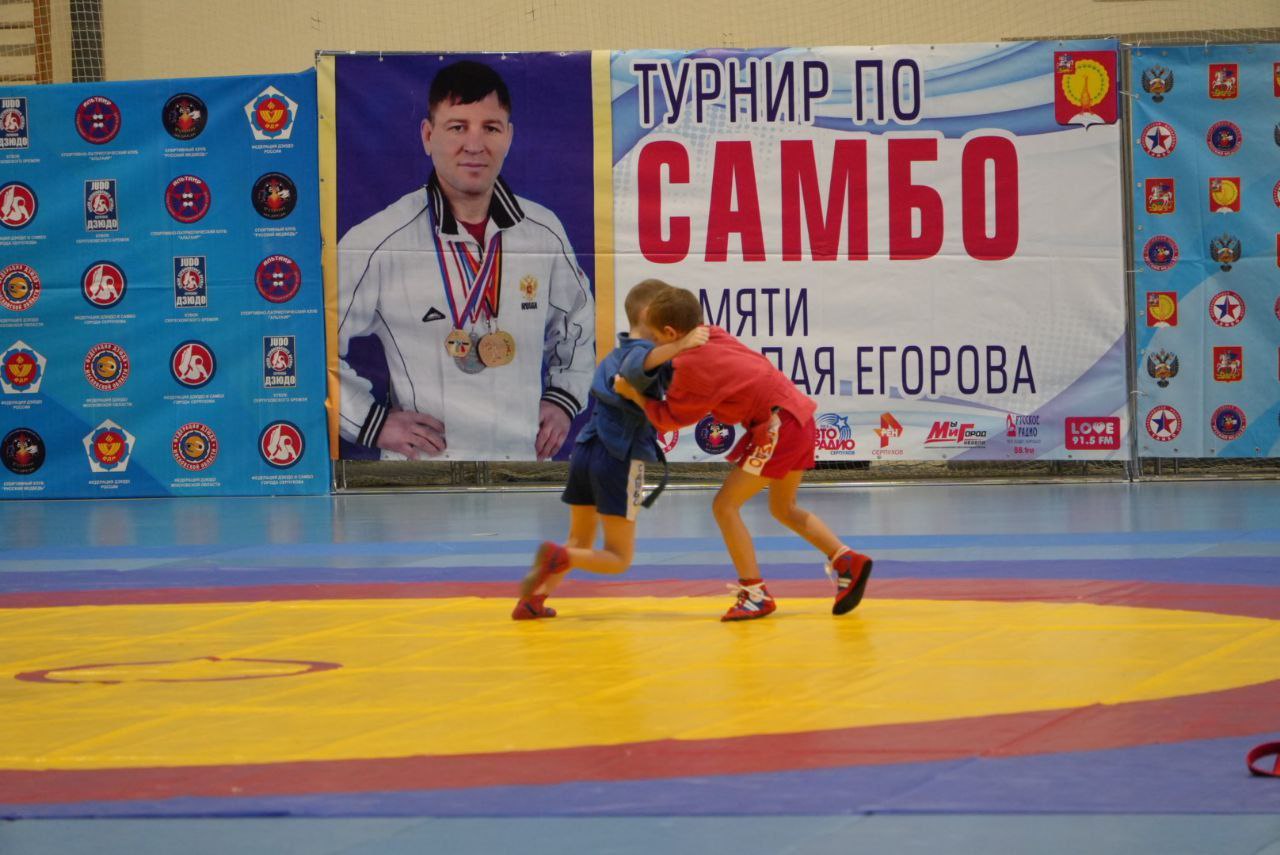 В Серпухове прошёл 11 Открытый турнир по самбо памяти Николая Егорова