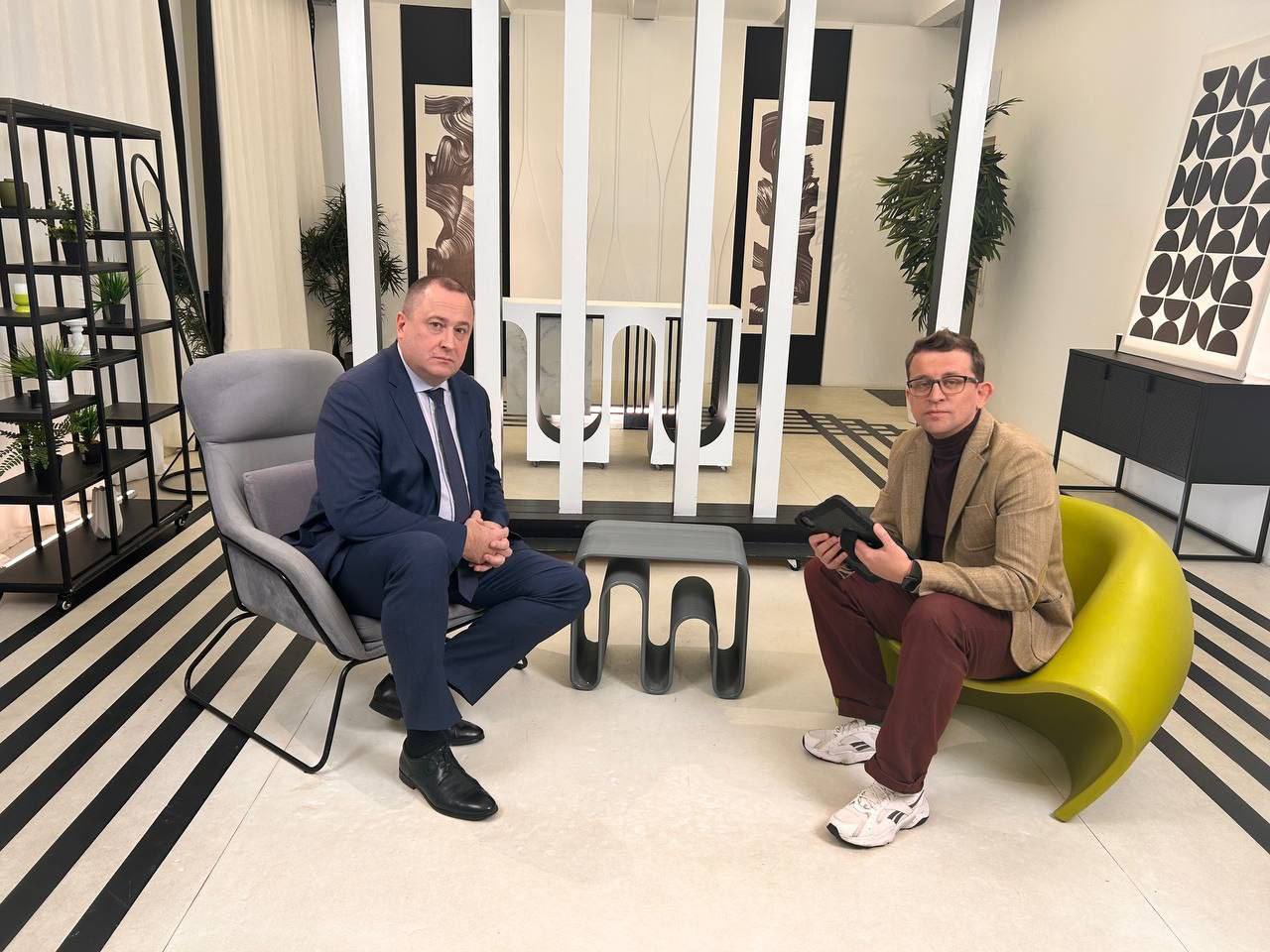 О реализации программы «Светлый город» рассказал Глава Серпухова в эфире телеканала «360»