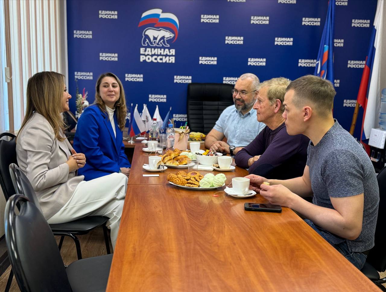Партийцы Серпухова встретились с представителями предпринимательского сообщества