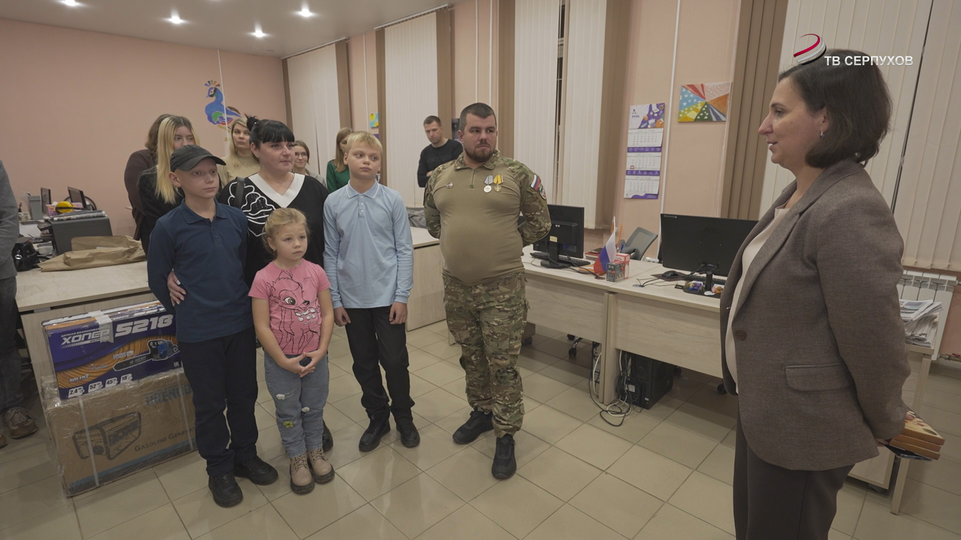Журналисты Серпухова передали гуманитарную помощь участникам СВО