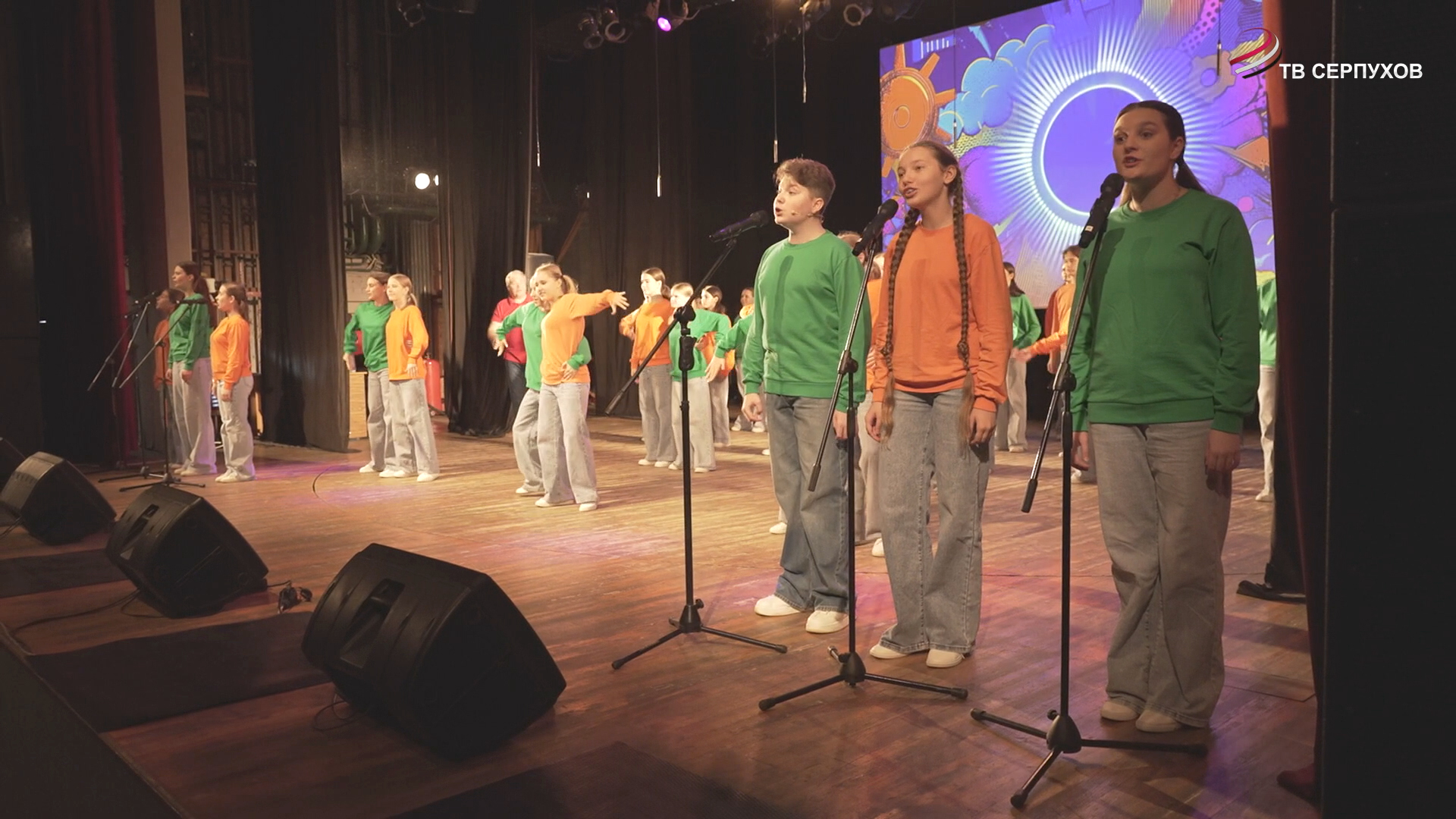 В Серпухове Большой детский хор им. Виктора Попова представил два спектакля