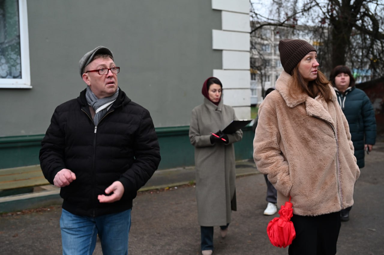 В Серпухове проверили содержание дворов в районе улицы Чернышевского