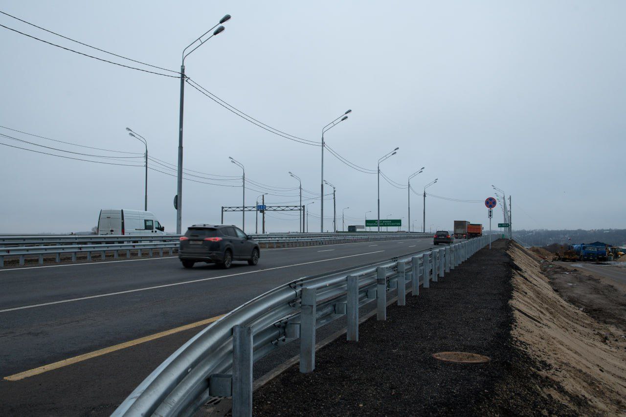 Открыто движение на отремонтированном мосту им. Подольских курсантов под Серпуховом