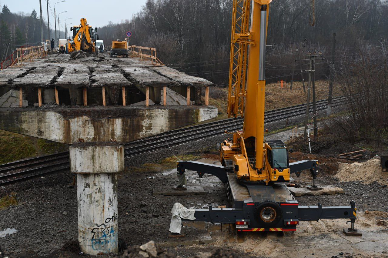 В Городском округе Серпухов продолжается масштабное обновление мостовых сооружений