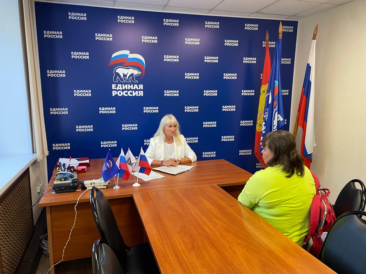 Прием жителей провела в Серпухове депутат городского Совета