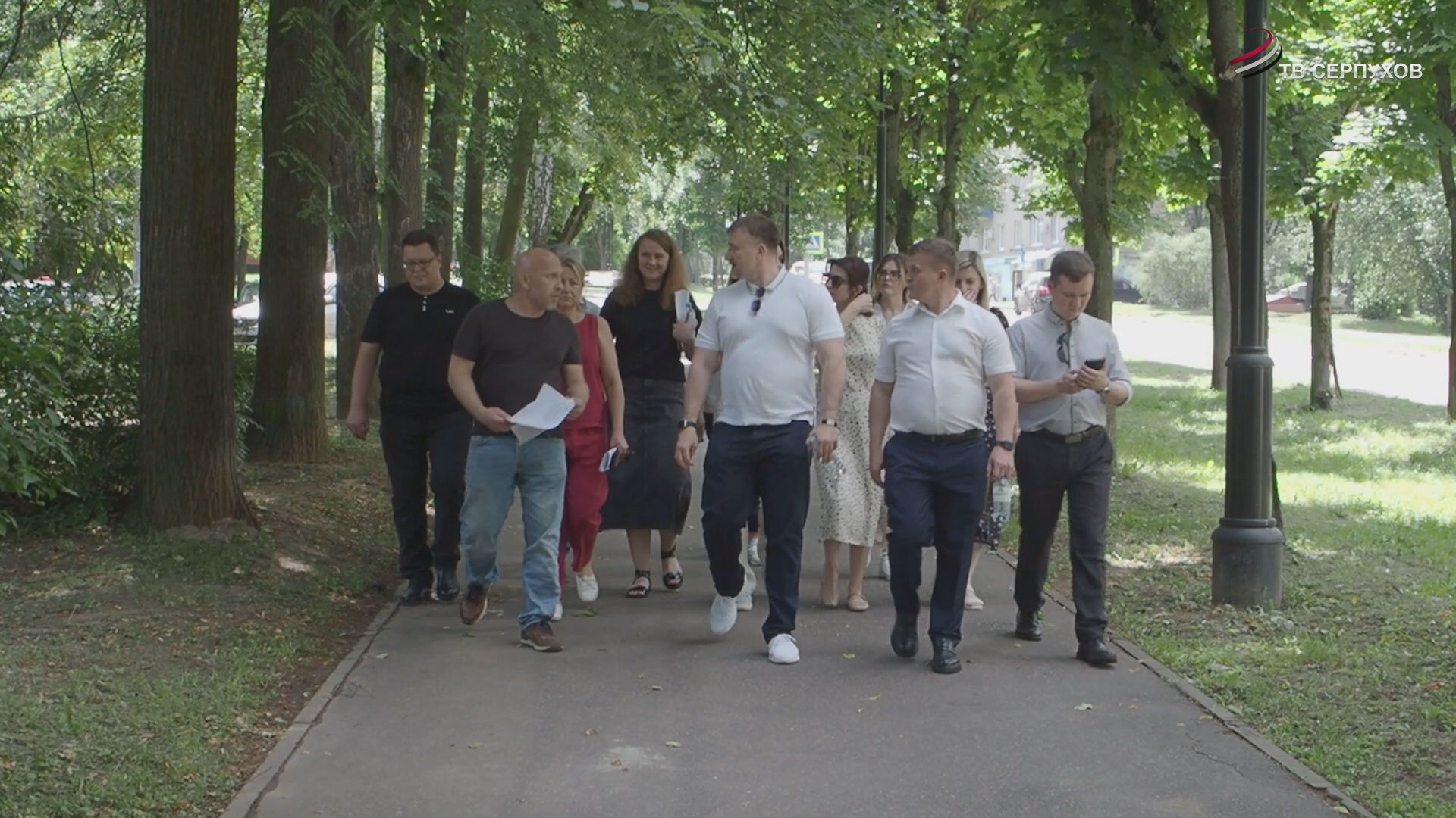 Глава округа Алексей Шимко проверил благоустройство в Пущино