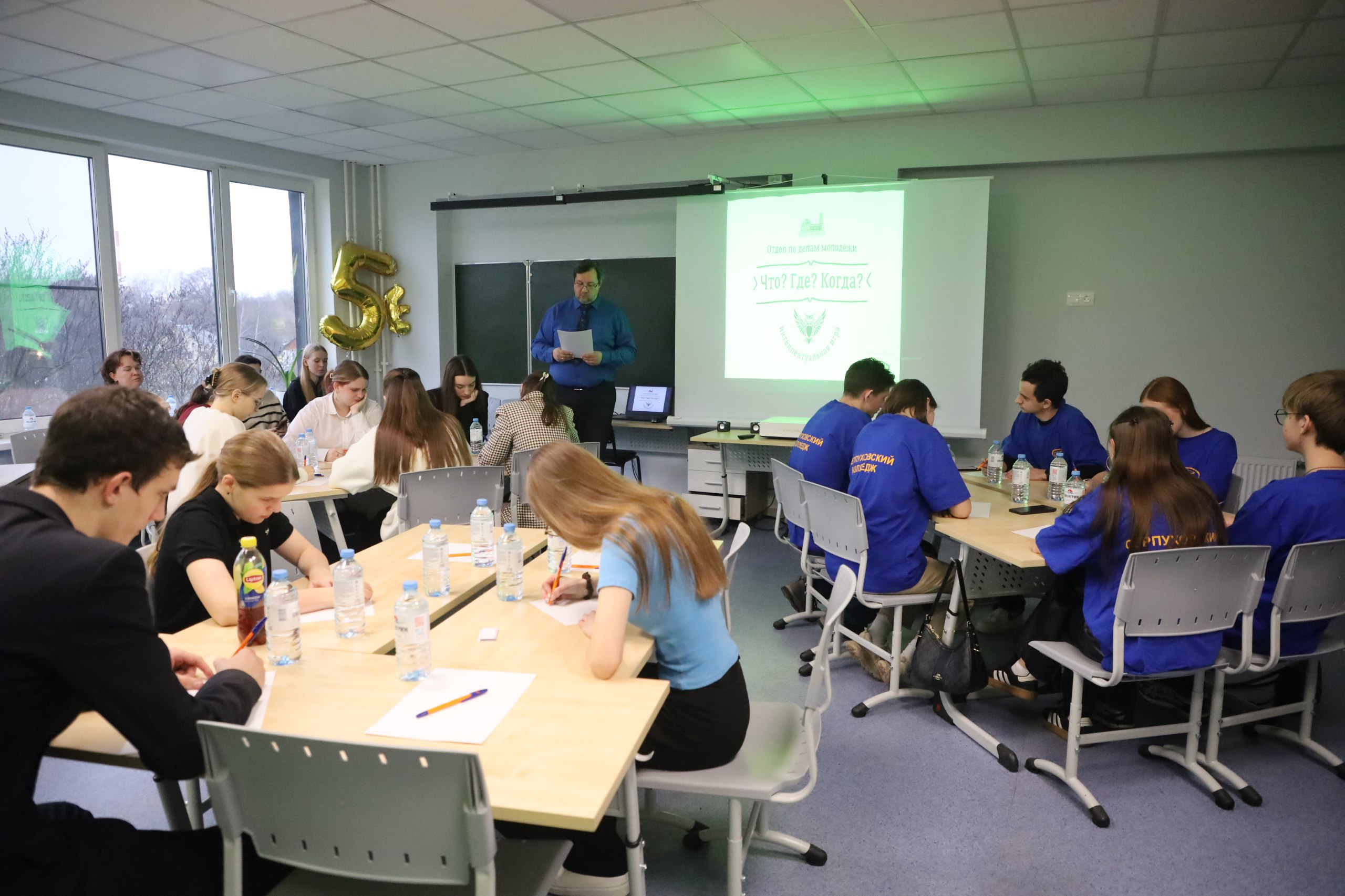 Интеллектуальную игру провел в Серпухове Отдел по делам молодёжи Подольской епархии