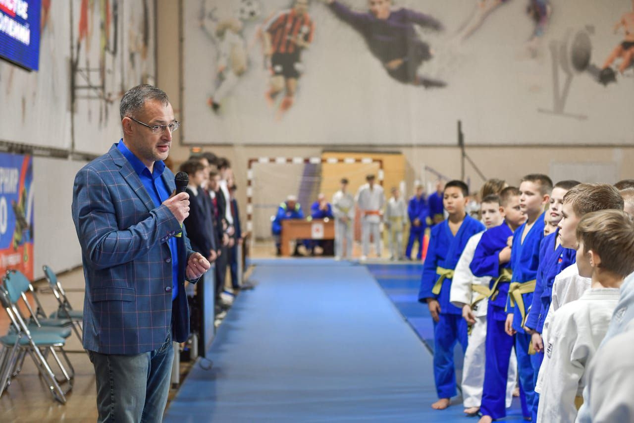 Открытый турнир по дзюдо памяти Михаила Кузнецова собрал в Пущино около 200 юных спортсменов 