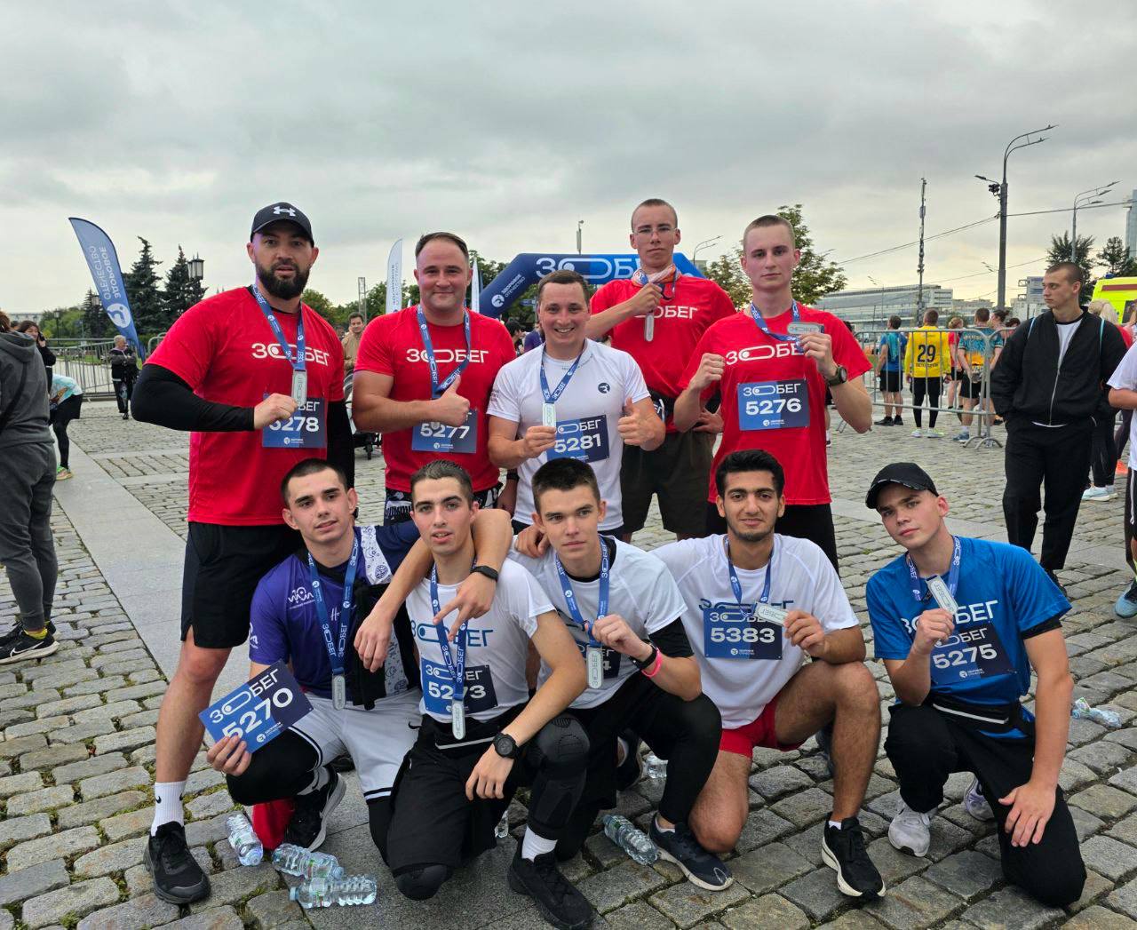 «Здоровое Отечество» провело яркий забег в Парке Победы на Поклонной горе