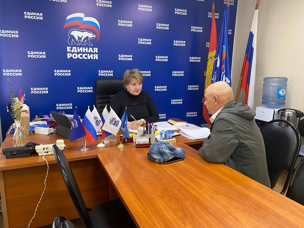 Депутат городского Совета Серпухова Юлия Громова провела приём граждан 