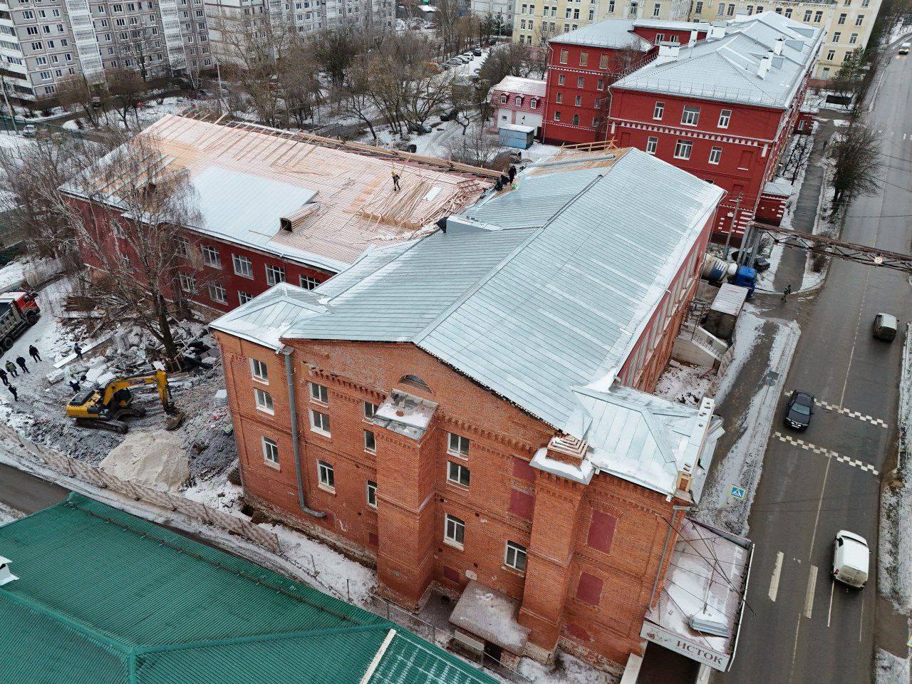 В Серпухове продолжается капремонт учреждений культуры В Серпухове продолжается капремонт учреждений культуры