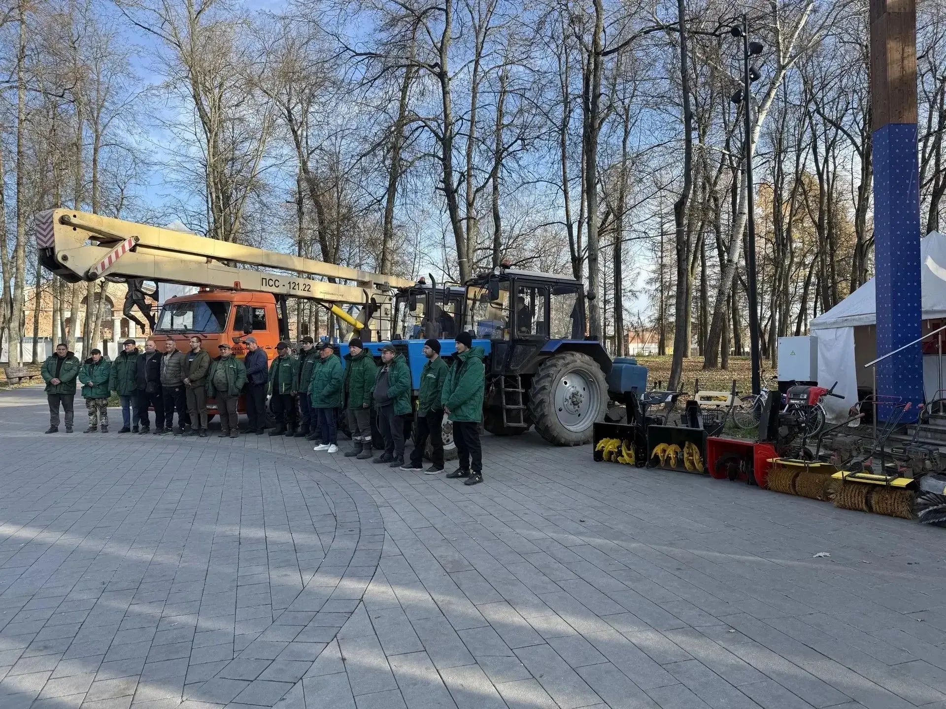 Серпухов готов к снегопадам