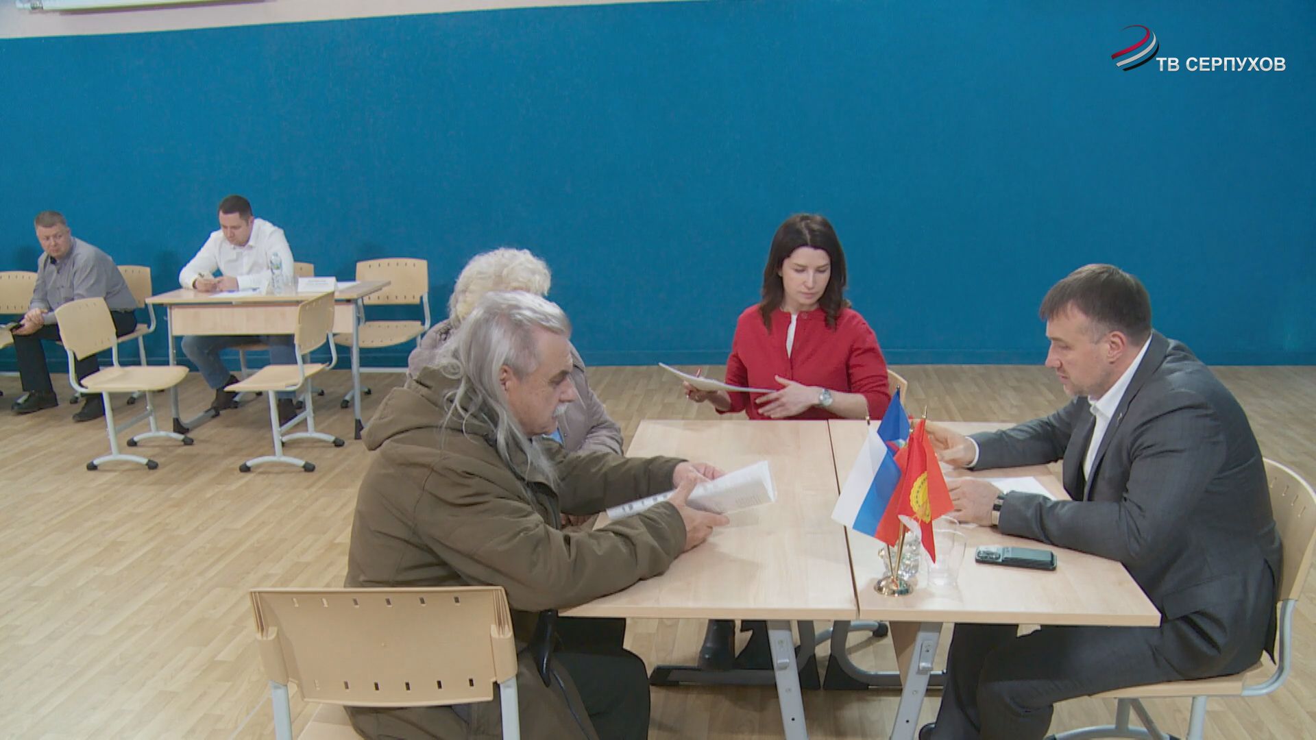 В Серпухове провели встречу с жителями в формате выездной администрации