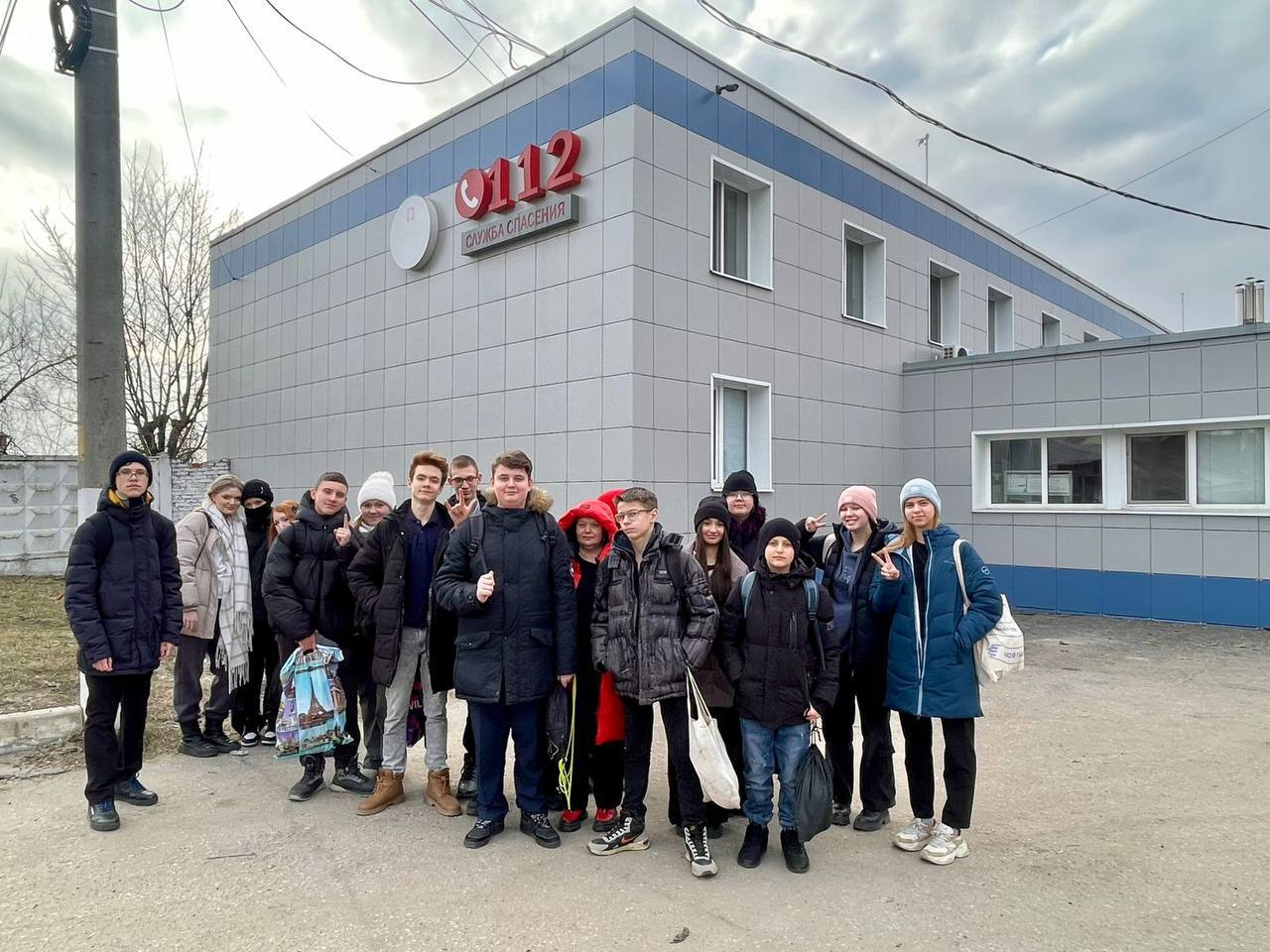 Серпуховские школьники узнали, как работают спасатели