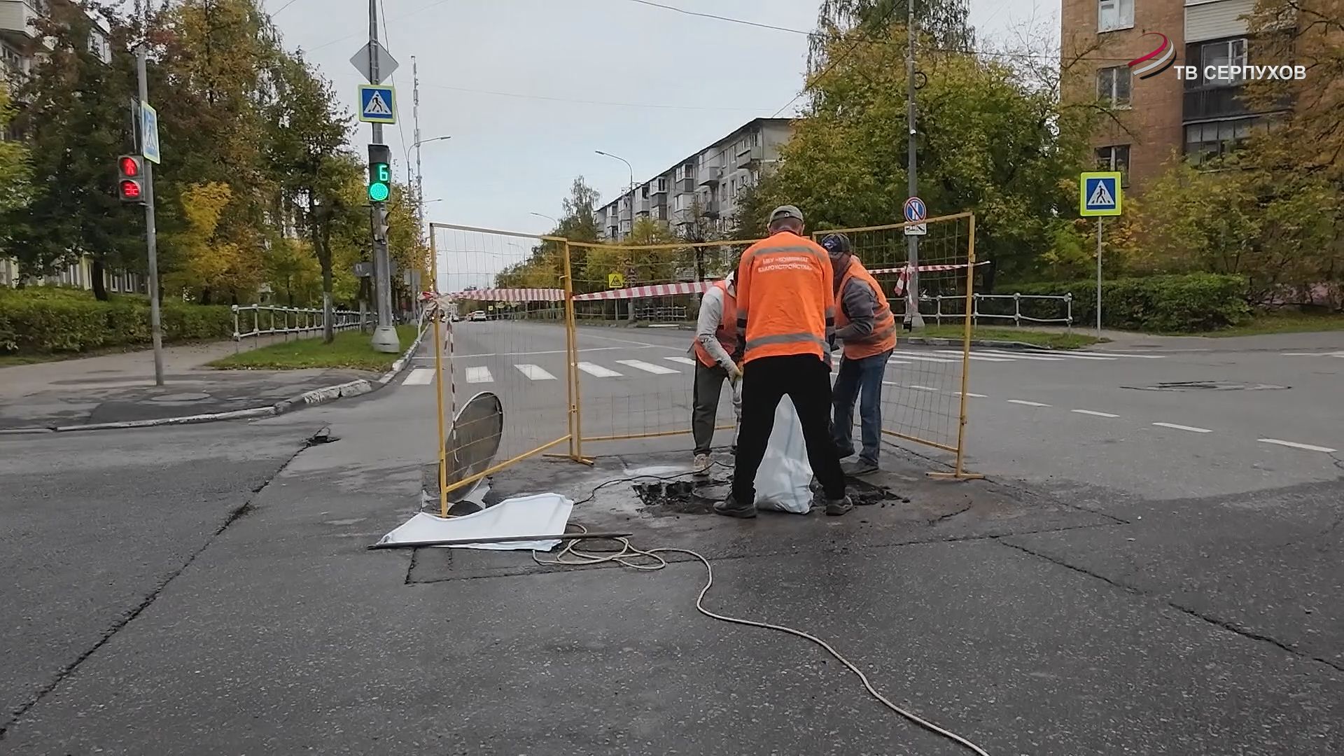 В Серпухове отремонтируют 52 канализационных колодца