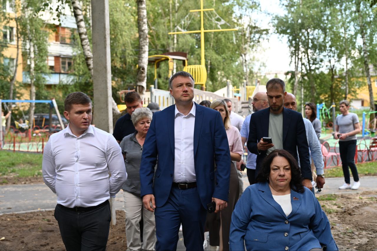 В Серпухове провели еженедельный объезд территорий муниципалитета