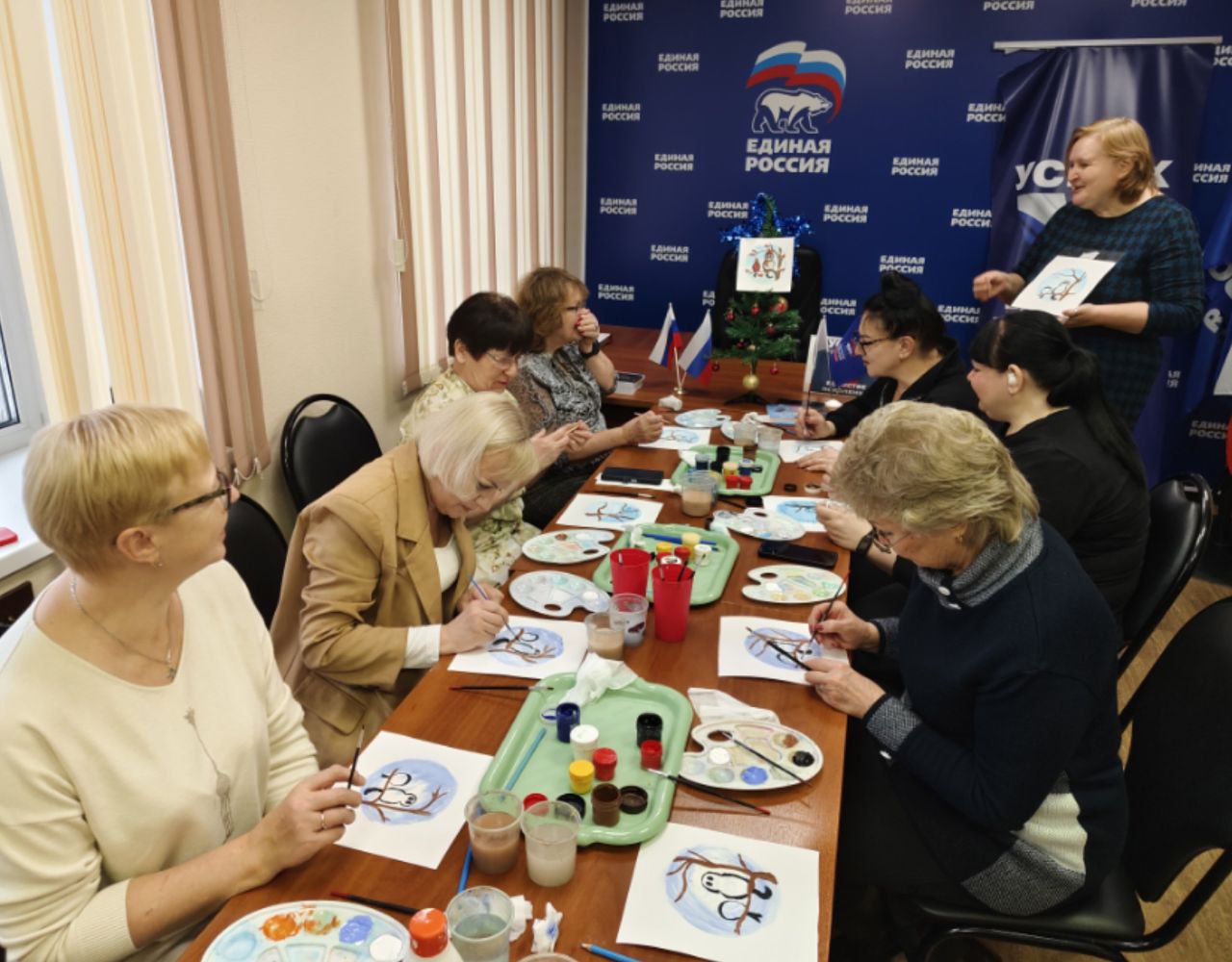 В Серпухове продолжаются творческие мастер-классы для семей участников СВО