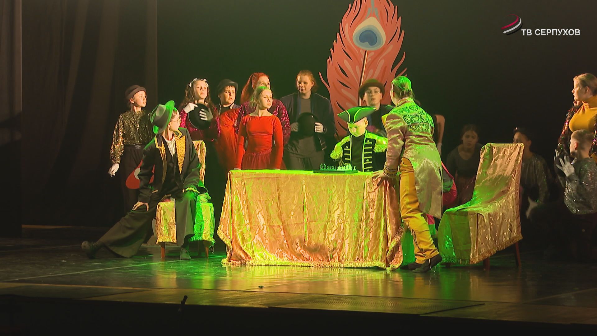 В Серпухове прошел отчетный концерт студии «Синяя птица»