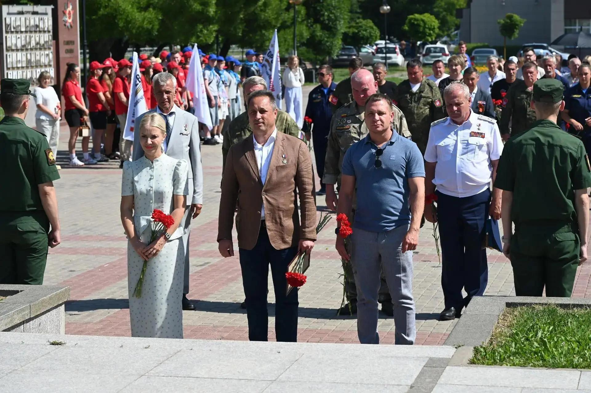 В Серпухове встретили участников автопробега по городам-героям