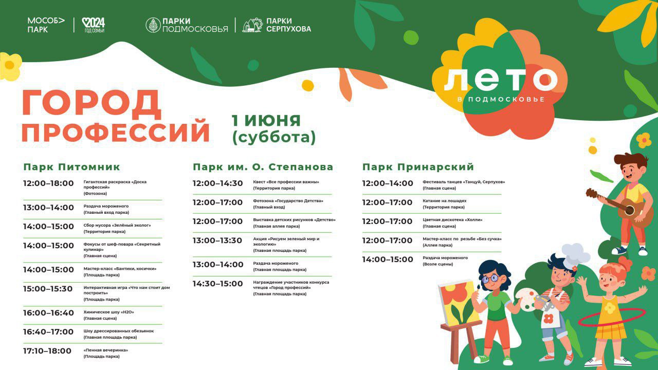 В Серпухове анонсировали мероприятия в честь Международного дня защиты детей В Серпухове анонсировали мероприятия в честь Международного дня защиты детей