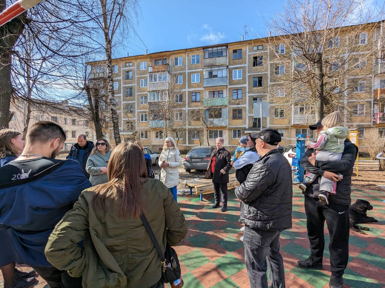 Вопрос жителей ул. Химиков в Серпухове по благоустройству двора будет решен