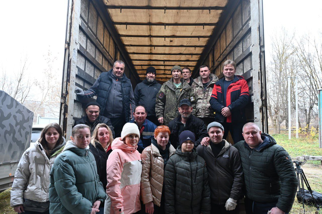 Более 20 тонн гуманитарной помощи направлено из Серпухова на передовую
