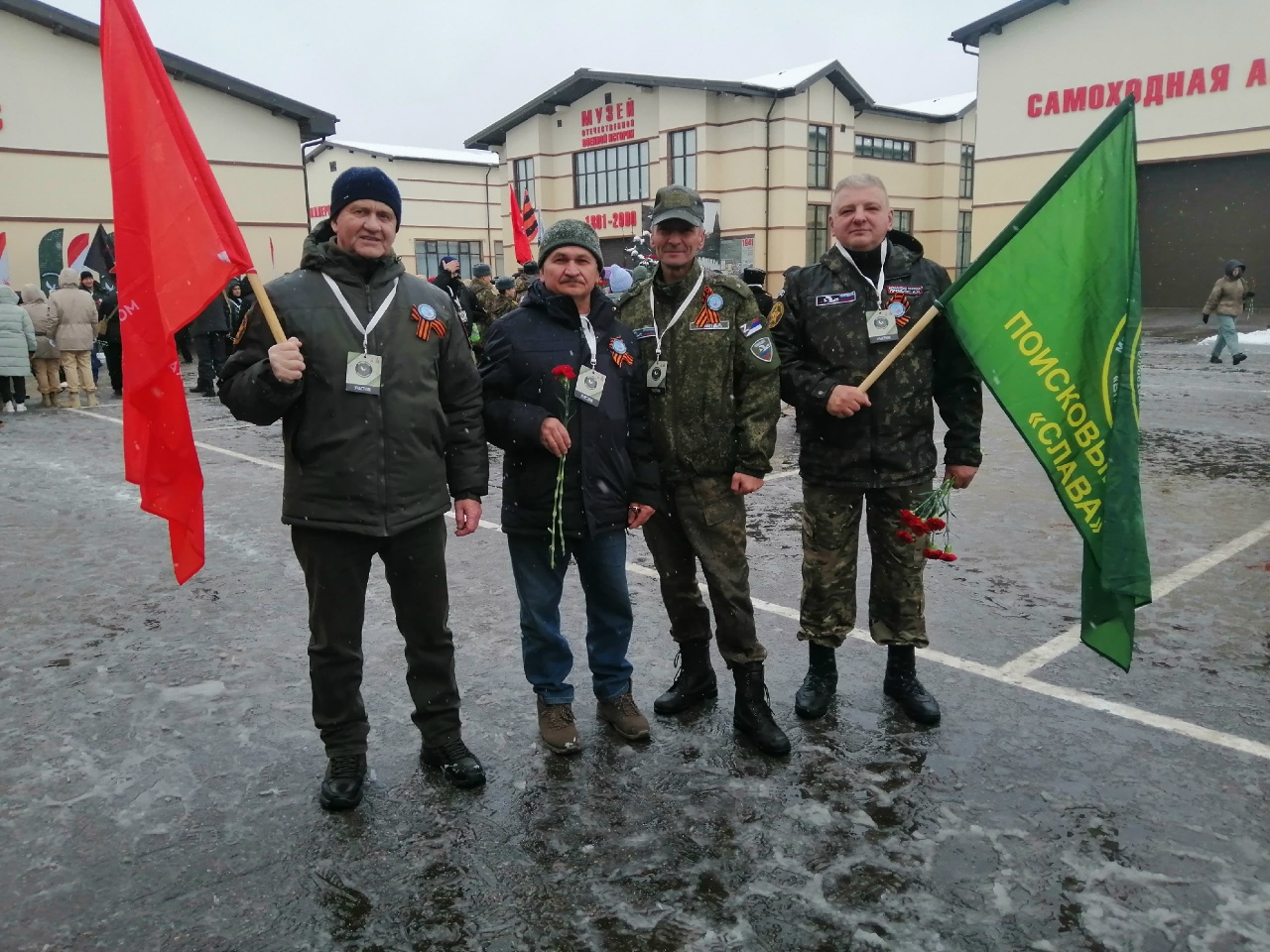 Серпуховский поисковый отряд «Слава» принял участие в закрытии Вахты Памяти-2025