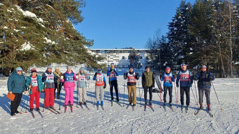 Серпуховичи старшего поколения приняли участие в лыжных гонках