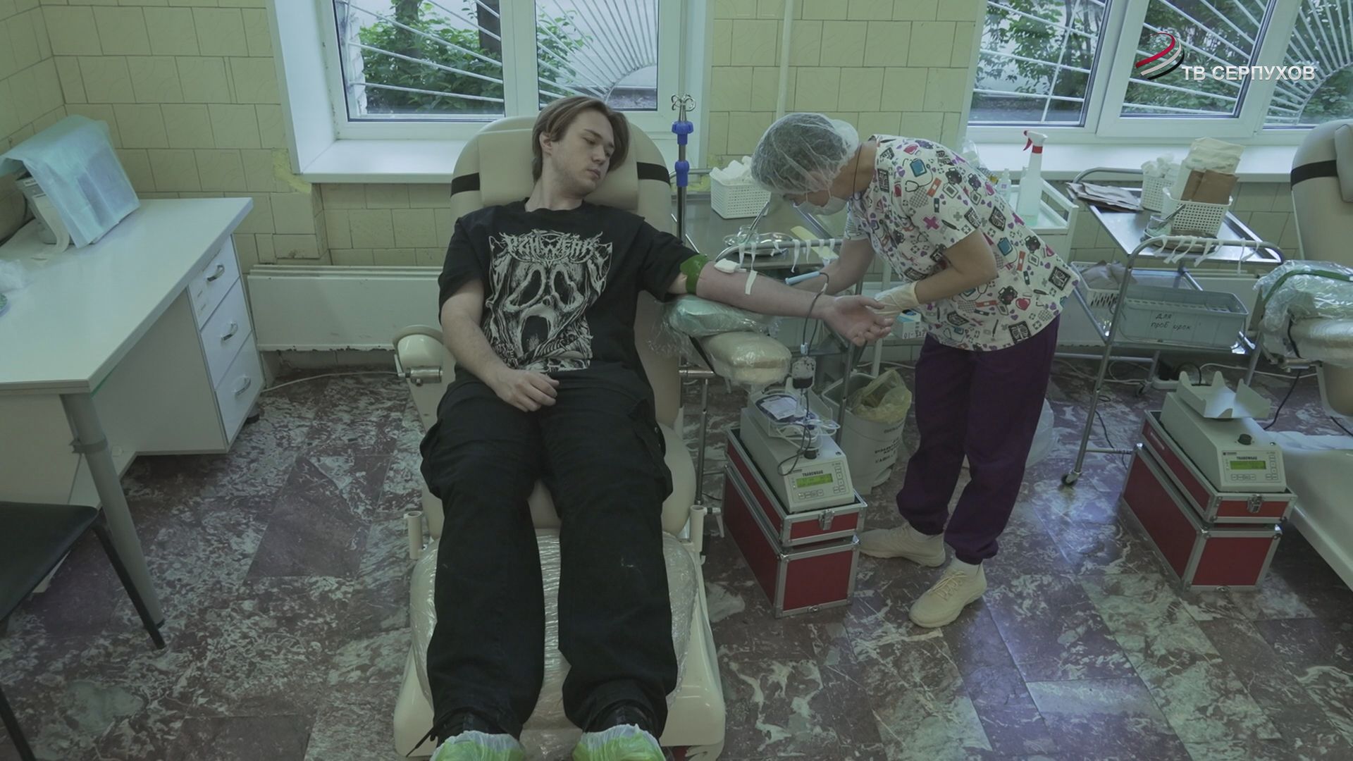 В Серпухове провели донорскую акцию