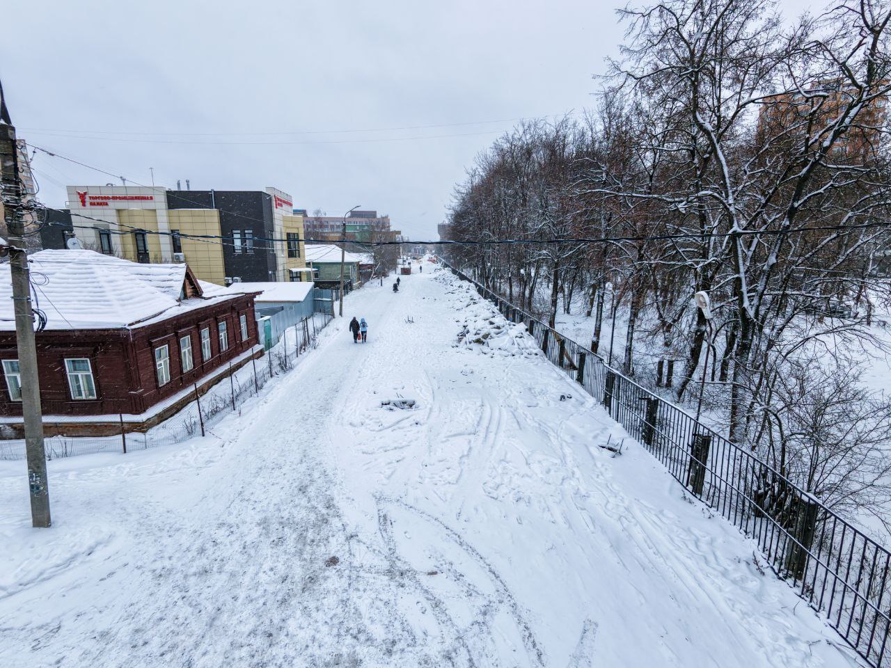 На месте снесенной "Трубы" в Серпухове появится благоустроенная пешеходная зона 