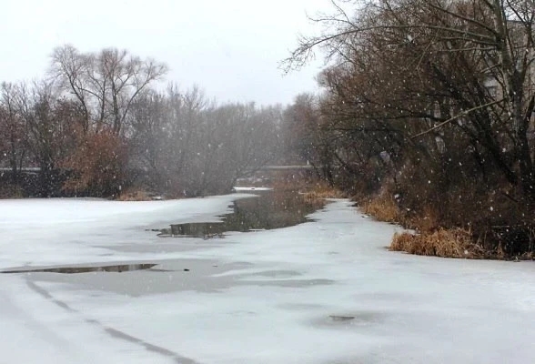 Правила поведения на водоёмах зимой