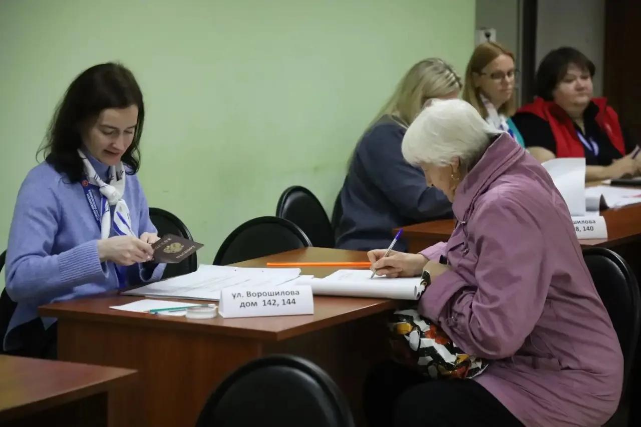 В Серпухове завершился первый день голосования