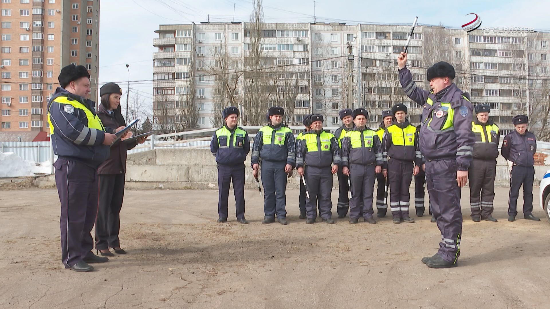 В Серпухове провели конкурс «Лучший по профессии» среди сотрудников ДПС