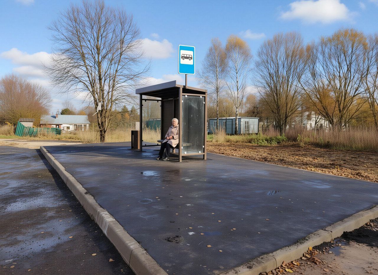 Жители деревень Городского округа Серпухов смогут пользоваться новыми автобусными остановками 