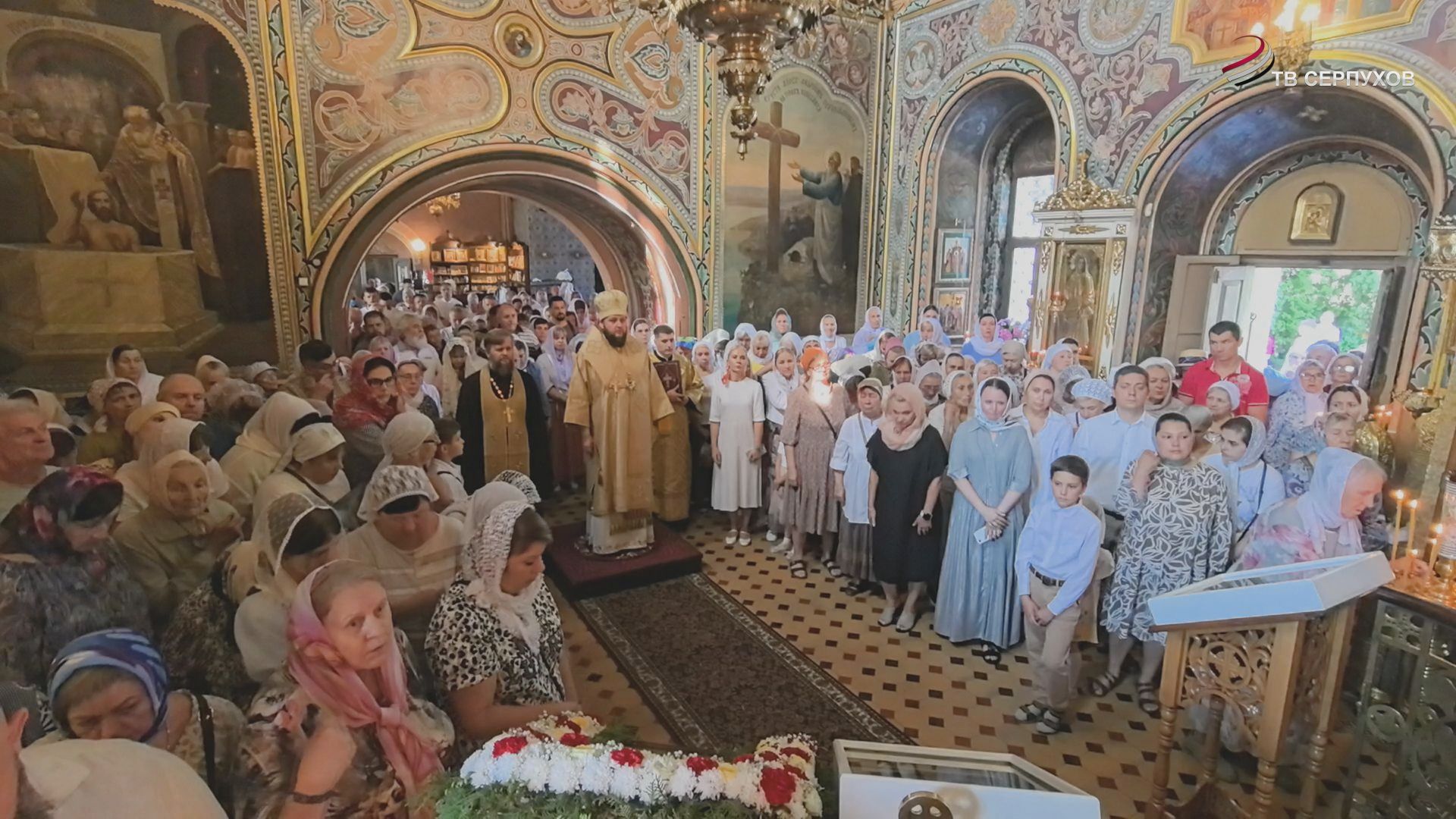 В Серпухове прошла архиерейская служба в престольный праздник Ильи Пророка