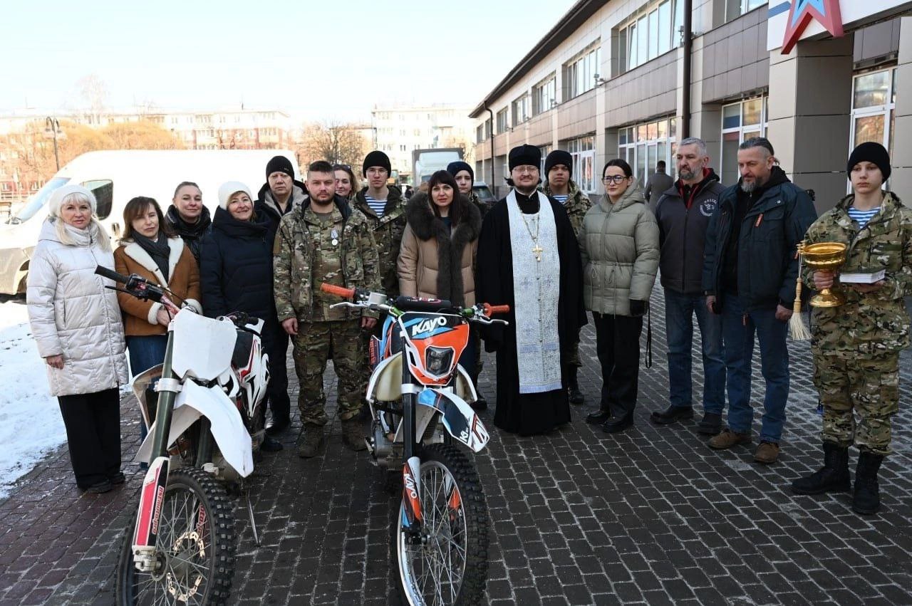 Серпухов продолжает поддерживать защитников страны