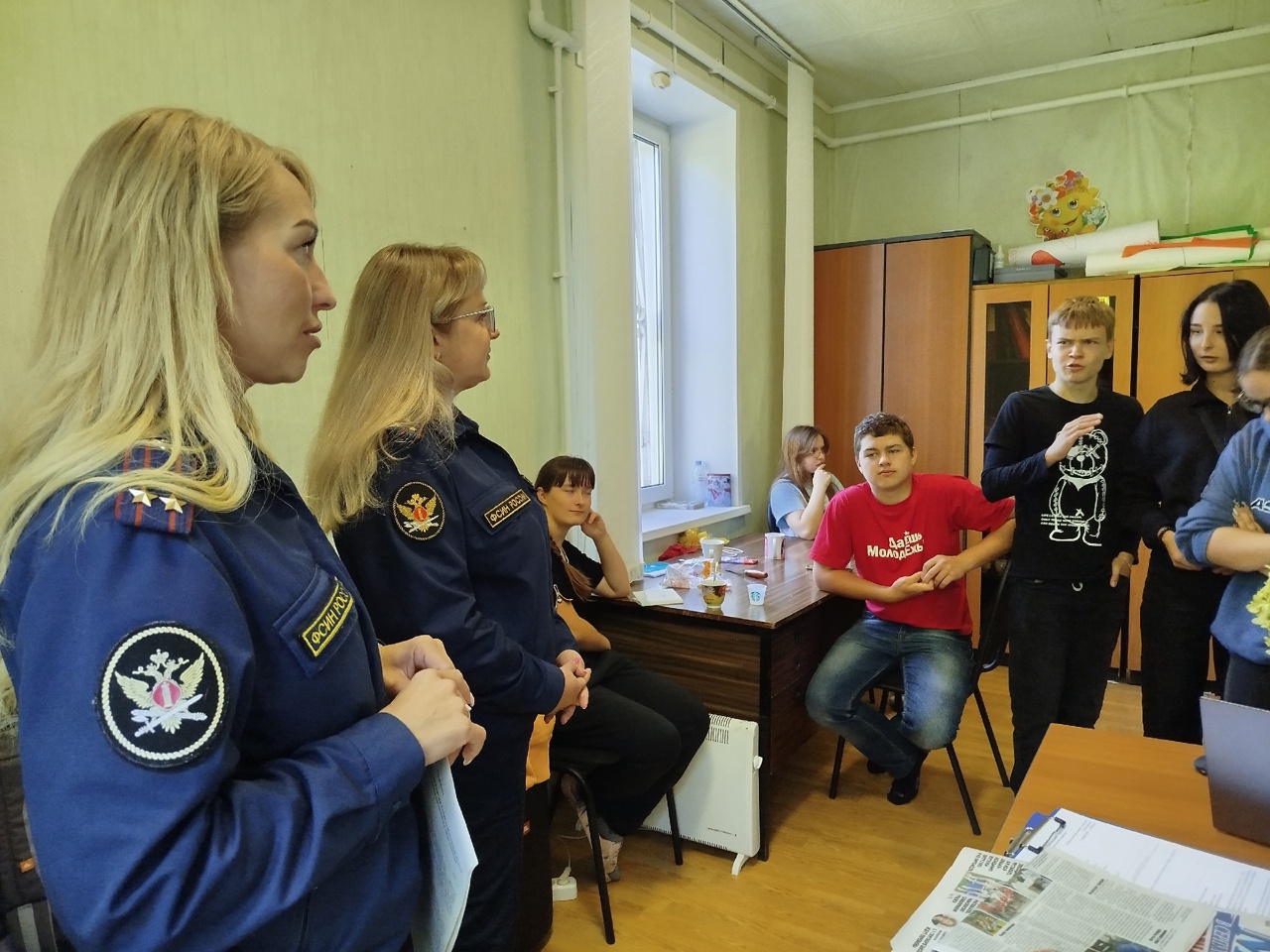 Молодёжи Серпухова рассказали, как противостоять вовлечению в противоправные действия