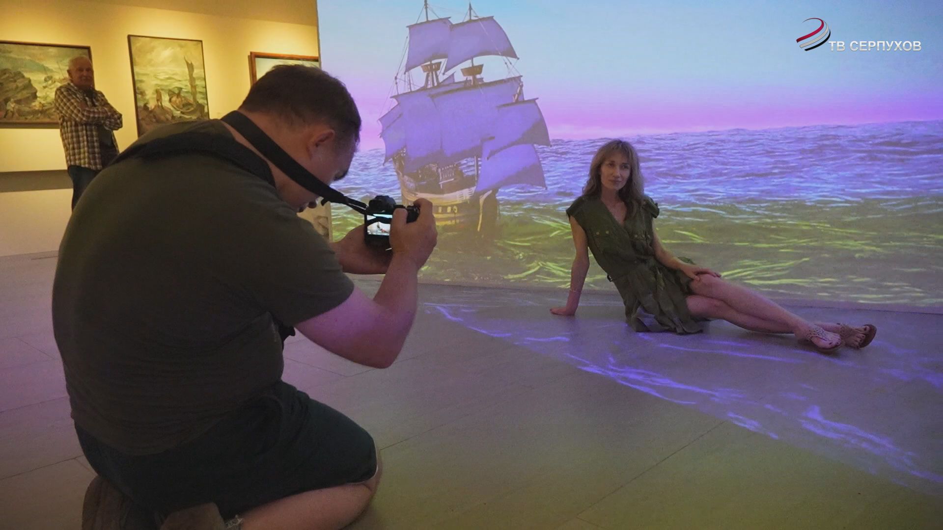 В Серпухове прошел ежегодный фотобаттл по выставке «Море великих. От Айвазовского до Кандинского»