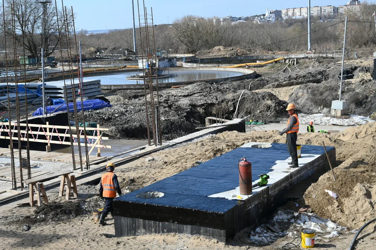 В Серпухове продолжается реконструкция очистных сооружений по Народной программе «Единой России» 